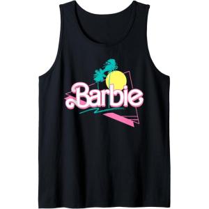 imageBarbie 90s Retro Logo Tank TopBlack