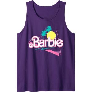 imageBarbie 90s Retro Logo Tank TopPurple