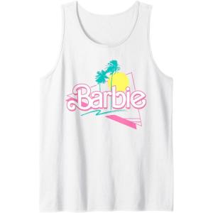 imageBarbie 90s Retro Logo Tank TopWhite