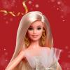 imageBarbie Signature 2025 Holiday Blonde Fashion Doll Wearing Silver ampamp Gold Gown Seasonal Collector in Displayable Packaging ampamp StandBlonde