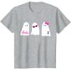 imageBarbie  Halloween Ghosts TShirtHeather Grey