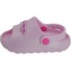 imageBarbie Toddler Girls Cloud Slides  Cute ampamp Comfy SlipOn Sandals for Summer Pool or BeachBarbie Light Pink Glitter