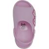 imageBarbie Toddler Girls Cloud Slides  Cute ampamp Comfy SlipOn Sandals for Summer Pool or BeachMedium Pink Glitter