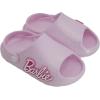 imageBarbie Toddler Girls Cloud Slides  Cute ampamp Comfy SlipOn Sandals for Summer Pool or BeachMedium Pink Glitter
