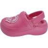 imageBarbie Toddler Girls Faux Fur Lined Clogs with Adjustable Strap  Comfortable Cozy and Stylish SlipOn ShoesHot Pink
