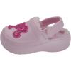imageBarbie Toddler Girls Faux Fur Lined Clogs with Adjustable Strap  Comfortable Cozy and Stylish SlipOn ShoesLight Pink