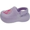 imageBarbie Toddler Girls Faux Fur Lined Clogs with Adjustable Strap  Comfortable Cozy and Stylish SlipOn ShoesLilac