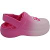 imageBarbie Toddler Girls Faux Fur Lined Clogs with Adjustable Strap  Comfortable Cozy and Stylish SlipOn ShoesPink Ombre