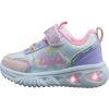 imageBarbie Toddler Girls LightUp SneakersPastel Rainbow