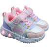 imageBarbie Toddler Girls LightUp SneakersPastel Rainbow