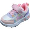 imageBarbie Toddler Girls LightUp SneakersPastel Rainbow