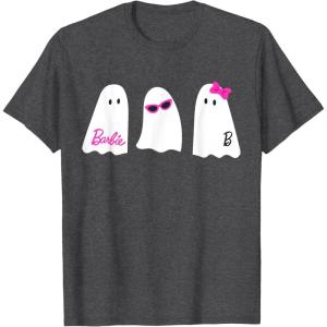 imageBarbie  Halloween Ghosts TShirtDark Heather Grey