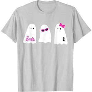 imageBarbie  Halloween Ghosts TShirtSilver Grey