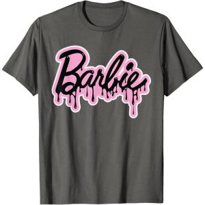 imageBarbie  Halloween Ooze Logo TShirtAsphalt Grey