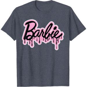 imageBarbie  Halloween Ooze Logo TShirtHeather Blue