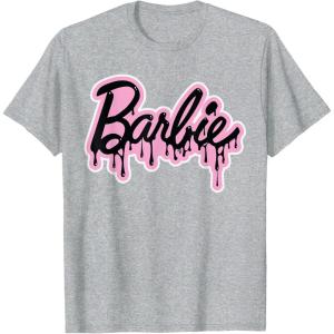 imageBarbie  Halloween Ooze Logo TShirtHeather Grey