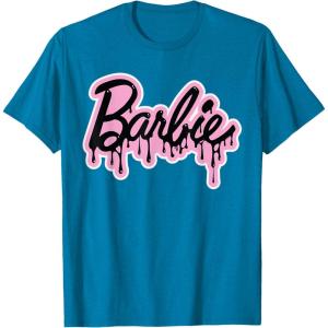 imageBarbie  Halloween Ooze Logo TShirtSapphire Blue