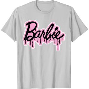 imageBarbie  Halloween Ooze Logo TShirtSilver Grey