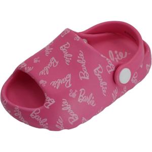 imageBarbie Toddler Girls Cloud Slides  Cute ampamp Comfy SlipOn Sandals for Summer Pool or BeachBarbie Medium Pink