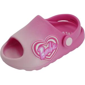imageBarbie Toddler Girls Cloud Slides  Cute ampamp Comfy SlipOn Sandals for Summer Pool or BeachPink Ombre