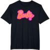imageBarbie  Orange Halloween Logo TShirtBlack