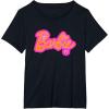 imageBarbie  Orange Halloween Logo TShirtBlack