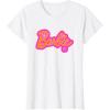 imageBarbie  Orange Halloween Logo TShirtWhite