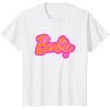 imageBarbie  Orange Halloween Logo TShirtWhite