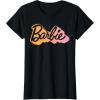 imageBarbie  Orange Logo TShirtBlack