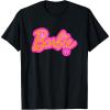 imageBarbie  Orange Halloween Logo TShirtBlack