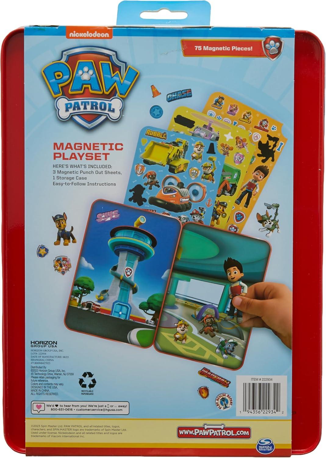 imageBarbie DIY Magnetic Play Set 75 Pieces 3 Magnetic Dolls Crafts for Kids Ages 48 4 Year Old Girl Birthday Gifts Girl Toys Cute Travel Toy Fun Airplane Activities Pretend Play for GirlsPaw Patrol Activites