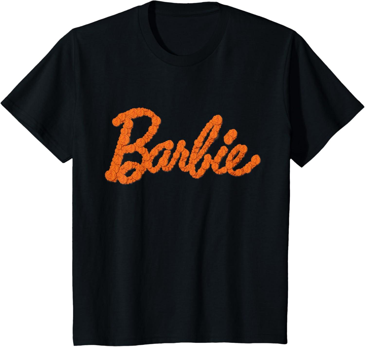 imageBarbie Da De Muertos Marigolds TShirtBlack