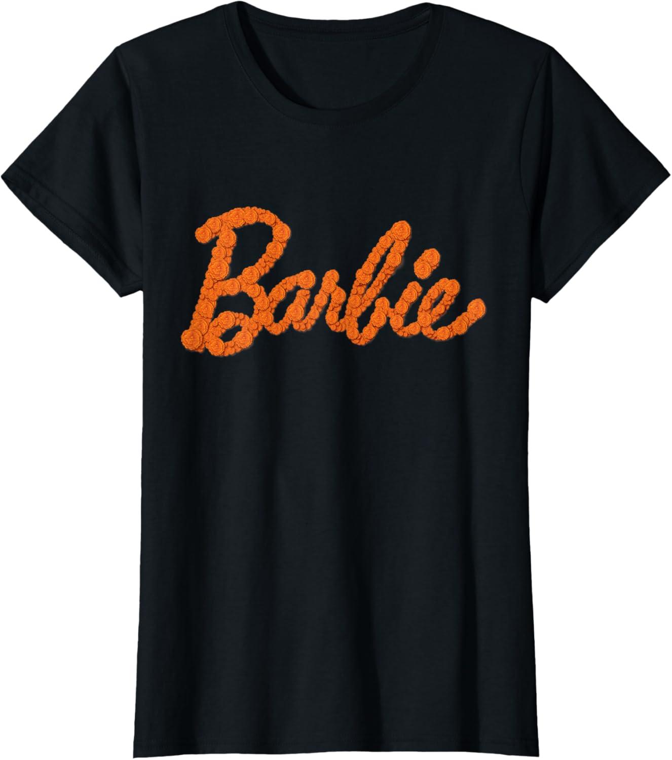 imageBarbie Da De Muertos Marigolds TShirtBlack