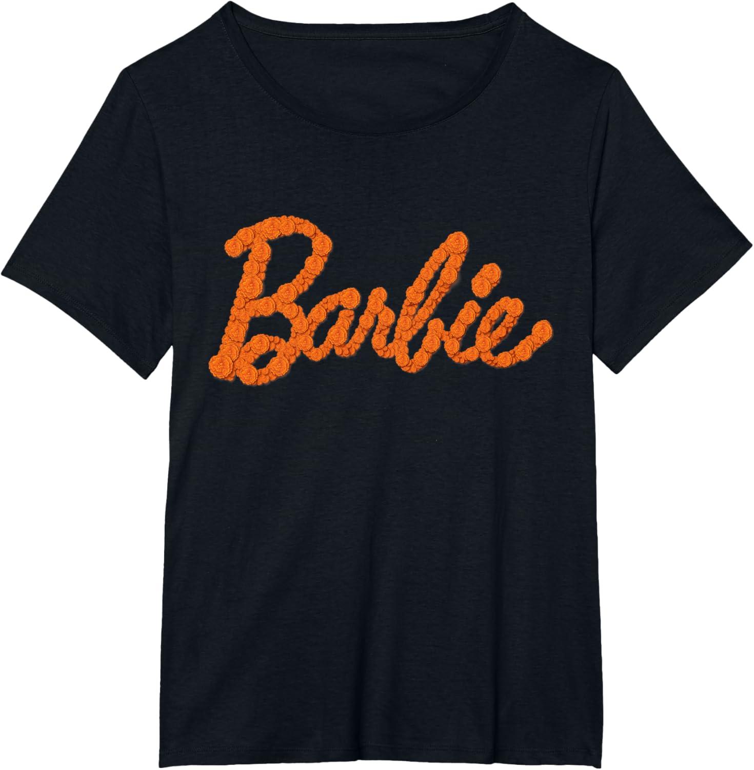 imageBarbie Da De Muertos Marigolds TShirtBlack