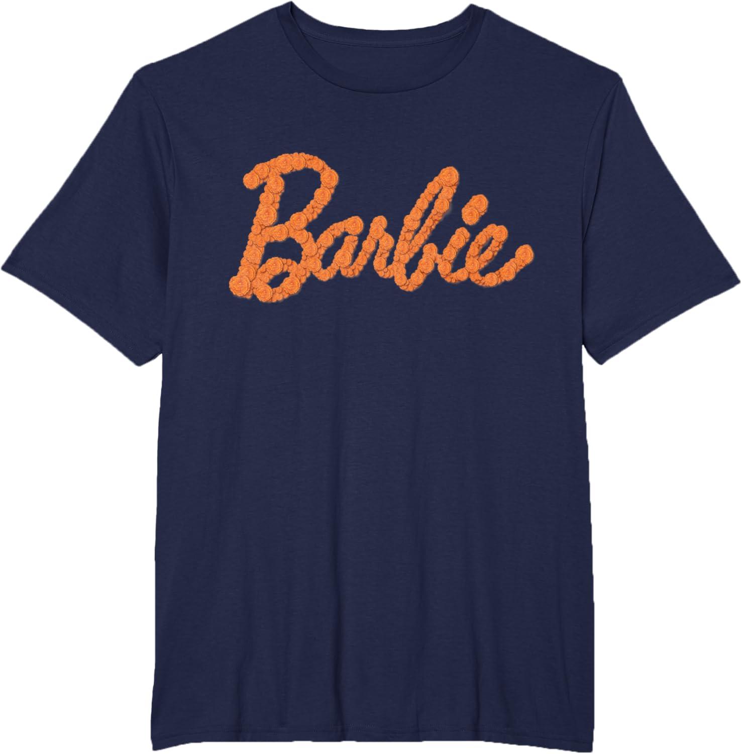 imageBarbie Da De Muertos Marigolds TShirtNavy Blue