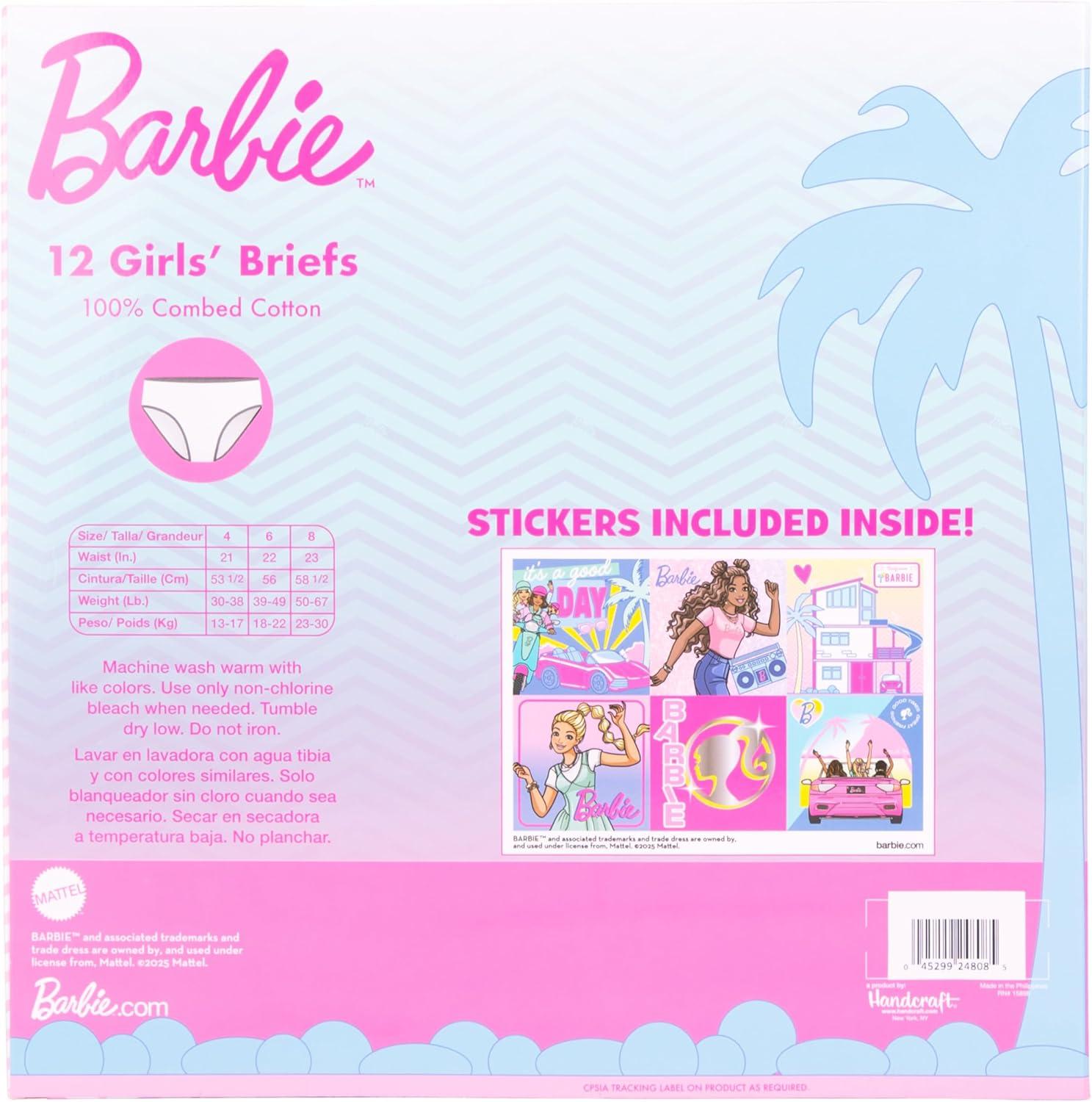 imageBarbie Girls Amazon Exclusive Underwear Multipacks with Dreamhouse Advent Calendar Option 23t1012pack Advent Calendar