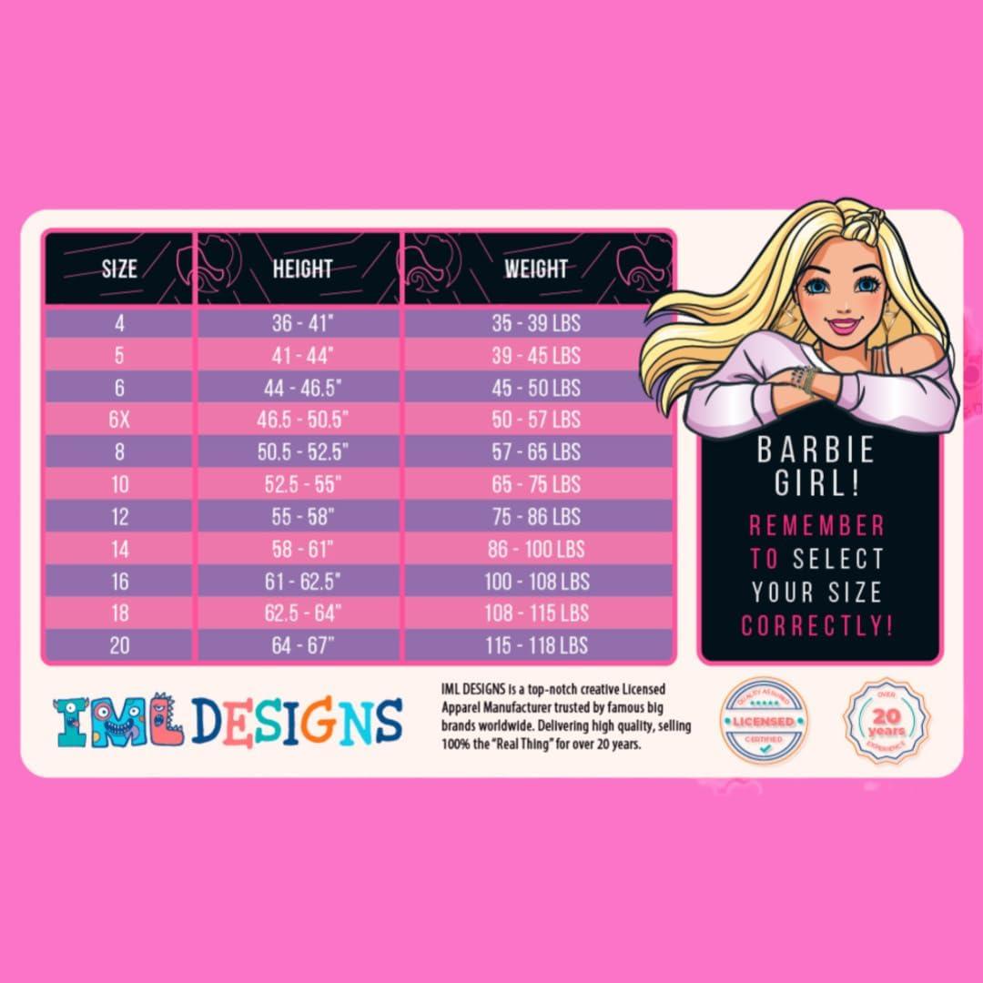 imageBarbie Girls Zip Up Hoodie Cursive Logo Graphic Print Hooded ZipUp Sweatshirt Fashion Hoodies for KidsPale Pink