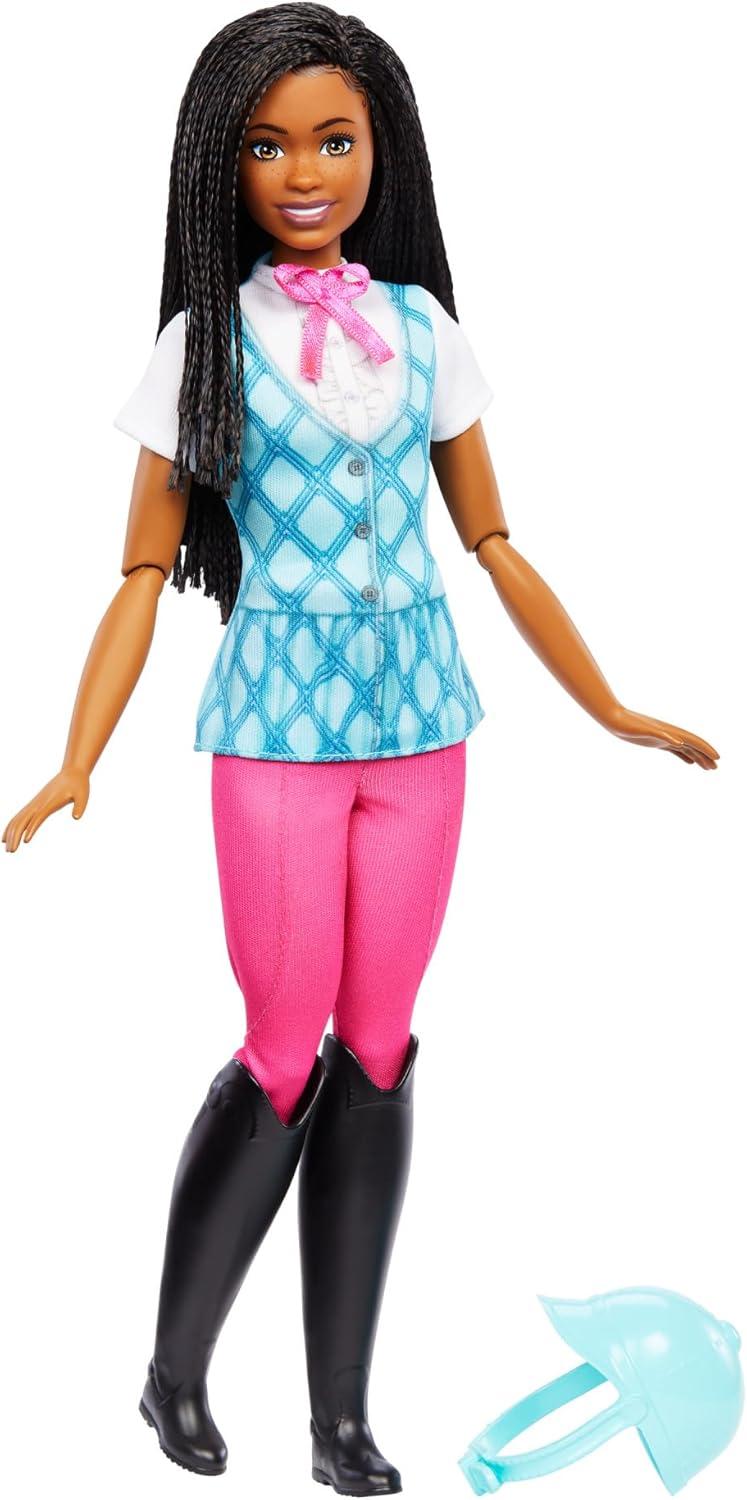 imageBarbie Malibu Doll ampamp Accessories from Mysteries The Great Horse Chase Includes Fashion Doll Removable Riding Outfit ampamp HelmetBrooklyn