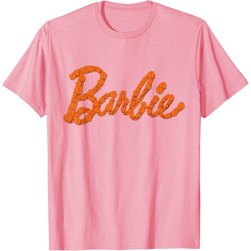 imageBarbie Da De Muertos Marigolds TShirtPink