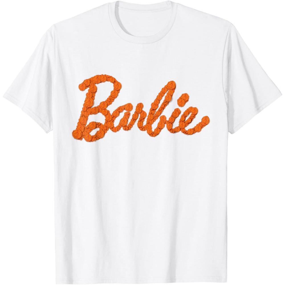 imageBarbie Da De Muertos Marigolds TShirtWhite