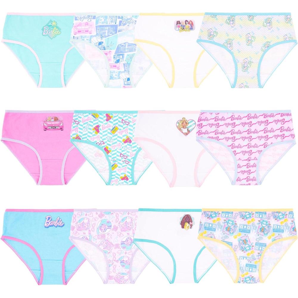 imageBarbie Girls Amazon Exclusive Underwear Multipacks with Dreamhouse Advent Calendar Option 23t1012pack Advent Calendar