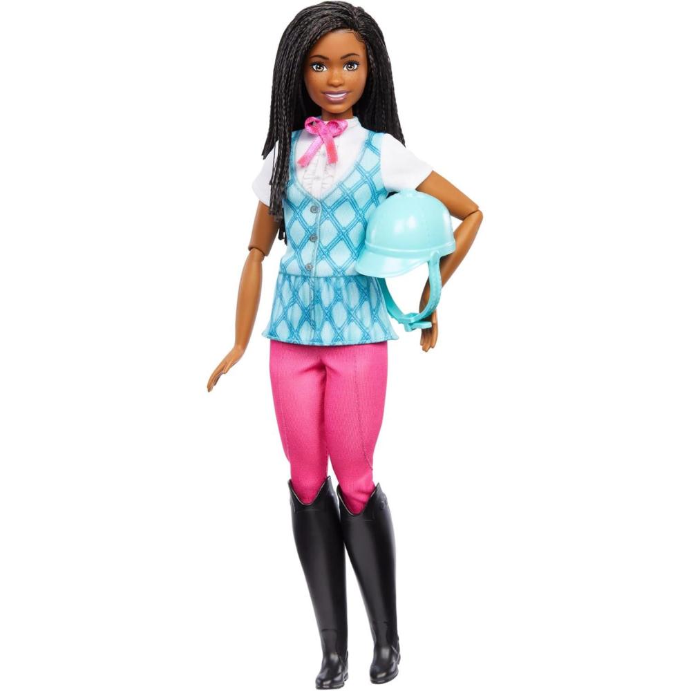 imageBarbie Malibu Doll ampamp Accessories from Mysteries The Great Horse Chase Includes Fashion Doll Removable Riding Outfit ampamp HelmetBrooklyn