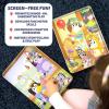 imageBarbie DIY Magnetic Play Set 75 Pieces 3 Magnetic Dolls Crafts for Kids Ages 48 4 Year Old Girl Birthday Gifts Girl Toys Cute Travel Toy Fun Airplane Activities Pretend Play for GirlsBluey Magnetic Playset