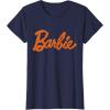 imageBarbie Da De Muertos Marigolds TShirtNavy Blue