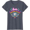 imageBarbie Da De Muertos Remember and Celebrate TShirtHeather Blue