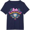 imageBarbie Da De Muertos Remember and Celebrate TShirtNavy Blue