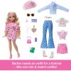 imageBarbie Dream Besties Festival Looks Set Including Barbie Malibu Doll with Long Blonde Stylized Hair 10 Removable Fashions ampamp Accessories