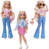 imageBarbie Dream Besties Festival Looks Set Including Barbie Malibu Doll with Long Blonde Stylized Hair 10 Removable Fashions ampamp Accessories