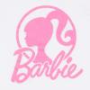 imageBarbie Girls 2Piece TShirt and Shorts Set  Logo Graphic Print Design  Lightweight Summer Outfits for KidsWhitePink