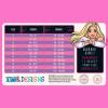imageBarbie Girls 2Piece TShirt and Shorts Set  Logo Graphic Print Design  Lightweight Summer Outfits for KidsWhitePink